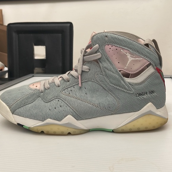 JORDAN RETRO 7 ‘HARE 2.0 NEUTRAL GREY BASKETBALL SNEAKERS MENS SIZE 11